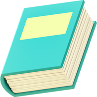 3D Floating Element Book